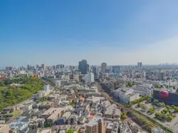 【東京都/目黒区三田】恵比寿ガーデンテラス壱番館 眺望：ズーム無