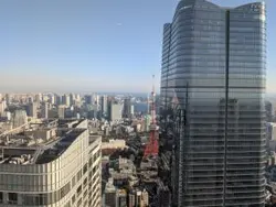 【東京都/港区麻布台】麻布台ヒルズ レジデンスB 眺望：64階ラウンジから