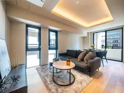 【東京都/千代田区四番町】ザ・パークハウス四番町レジデンス リビング・ダイニング：※家具・調度品は販売価格に含まれておりません