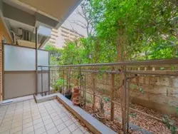 【東京都/渋谷区広尾】広尾ガーデンヒルズ ウエストヒルK棟 バルコニー