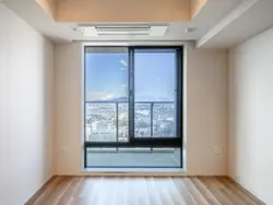 【神奈川県/横浜市神奈川区鶴屋町】THE YOKOHAMA FRONT TOWER LDK：LDK、各居室から晴れた日には富士山が望めます(天候による)