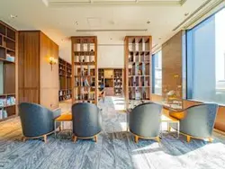 【神奈川県/横浜市神奈川区鶴屋町】THE YOKOHAMA FRONT TOWER 共用施設：ライブラリーサロン