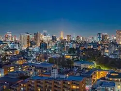 【東京都/品川区西五反田】ドレッセ目黒インプレスタワー 眺望：ズームあり