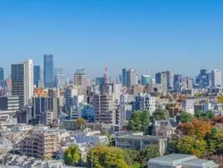 【東京都/品川区西五反田】ドレッセ目黒インプレスタワー 眺望：ズームあり