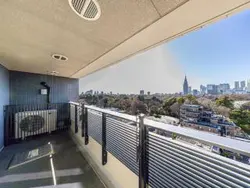 【東京都/新宿区内藤町】ジオ御苑内藤町 バルコニー