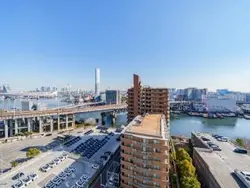 【東京都/港区港南】TOKYO SEA SOUTH ブランファーレ 眺望：バルコニーからの眺望