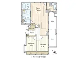 【東京都/港区南青山】ファーロ南青山 間取り図
