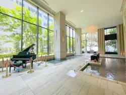 【東京都/港区芝浦】GLOBAL FRONT TOWER エントランス：ブリッジホール（1階）