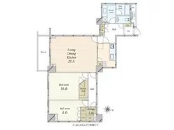 【東京都/渋谷区代官山町】代官山アドレス 間取り図