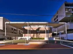 【東京都/港区三田】パークコート麻布十番ザ・タワー 港区立三田中学校（現地より約1,500m）