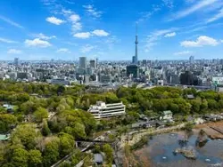 【東京都/台東区池之端】ルネッサンスタワー上野池之端 眺望：バルコニーから