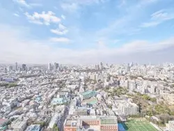 【東京都/港区高輪】高輪ザレジデンス 眺望：バルコニーから