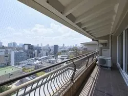 【東京都/渋谷区広尾】広尾ガーデンヒルズ イーストヒルB棟 眺望：南東側バルコニーから
