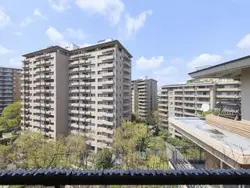 【東京都/渋谷区広尾】広尾ガーデンヒルズ イーストヒルB棟 眺望：北西側バルコニーから