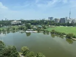 【東京都/台東区池之端】ブリリアタワー上野池之端 眺望：リビングから