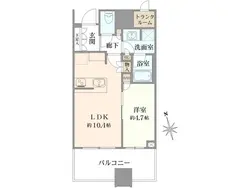 【東京都/港区白金】白金ザ・スカイ 間取り図