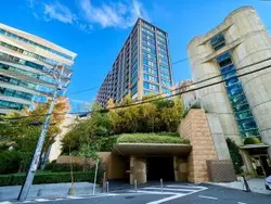 【東京都/港区三田】三田ガーデンヒルズ　イーストヒル 外観：赤羽橋側エントランス
