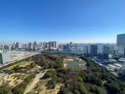 【東京都/港区東新橋】東京ツインパークス レフトウィング 室内からの眺望