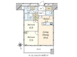 【東京都/港区浜松町】WORLD TOWER RESIDENCE 間取り図