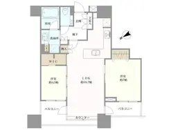 【東京都/港区虎ノ門】パークコート虎ノ門愛宕タワー 間取り図