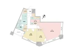 【東京都/港区赤坂】パークコート赤坂ザ　タワー 間取り図