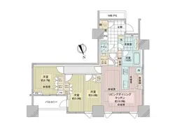【東京都/港区三田】三田ガーデンヒルズノースヒル 間取り図
