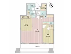 【東京都/港区虎ノ門】パークコート虎ノ門愛宕タワー 間取り図
