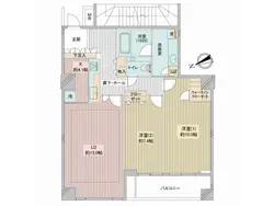 【東京都/千代田区三番町】シエルトーレ三番町 間取り図