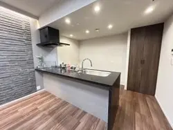 【東京都/千代田区富士見】パークコート千代田富士見ザ　タワー ペニンシュラ型のキッチン