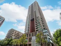 【東京都/港区三田】パークコート麻布十番ザ・タワー 外観：現地外観写真