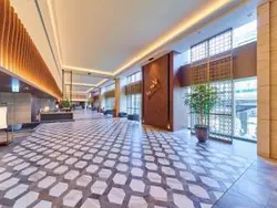 【東京都/港区白金】白金ザ・スカイ東棟 広々と開放感のある共用ロビー（2階部分）