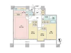 【東京都/港区台場】THE　TOWERS　DAIBA　EAST 間取り図