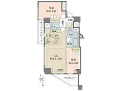 【東京都/渋谷区代官山町】ザ・パークハウス代官山 間取り図