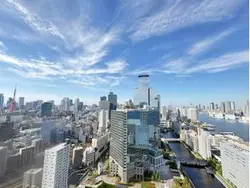 【東京都/港区芝浦】GLOBAL　FRONT　TOWER 高層階のため東京タワー・増上寺・スカイツリーが望めます
