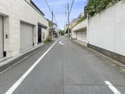 【東京都/目黒区八雲】目黒区八雲五丁目　古屋付土地 前面道路