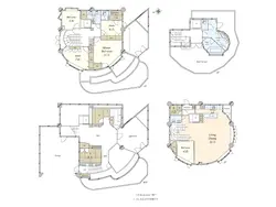 【東京都/大田区田園調布】大田区田園調布四丁目戸建て 間取り図