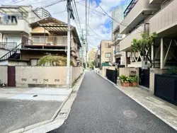 【東京都/港区六本木】港区六本木7丁目一戸建てIII 前面道路手前道路