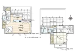 【東京都/港区南麻布】アトラス南麻布 間取り図