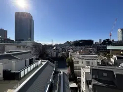 【東京都/渋谷区恵比寿】アトラス恵比寿景丘 バルコニーからの眺望