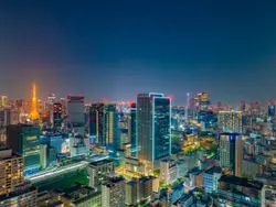【東京都/港区芝浦】キャピタルマークタワー バルコニーからの眺望