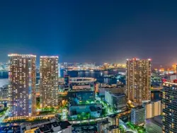 【東京都/港区芝浦】キャピタルマークタワー バルコニーからの眺望