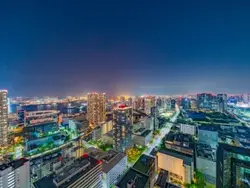 【東京都/港区芝浦】キャピタルマークタワー バルコニーからの眺望