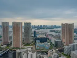 【東京都/港区芝浦】キャピタルマークタワー バルコニーからの眺望