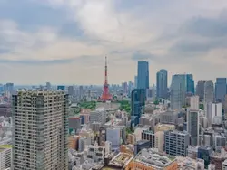 【東京都/港区東新橋】東京ツインパークス ライトウイング 眺望