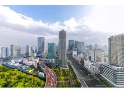 【東京都/港区東新橋】東京ツインパークス ライトウイング 眺望