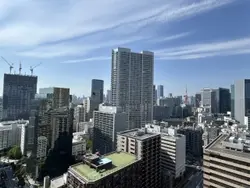 【東京都/港区芝浦】プラウドタワー芝浦 バルコニーからの眺望