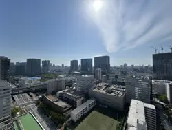 【東京都/港区芝浦】プラウドタワー芝浦 バルコニーからの眺望