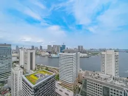 【東京都/港区海岸】Brillia Tower 浜離宮　ブリリアタワー浜離宮 バルコニーからの眺望...