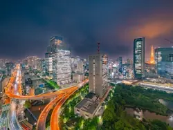 【東京都/港区海岸】Brillia Tower 浜離宮　ブリリアタワー浜離宮 バルコニーからの眺望...
