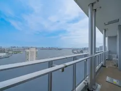 【東京都/港区海岸】Brillia Tower 浜離宮　ブリリアタワー浜離宮 バルコニー